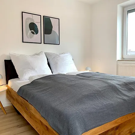 Modern 2-bedroom Near Messe 2-4 Guests Apartman Augsburg