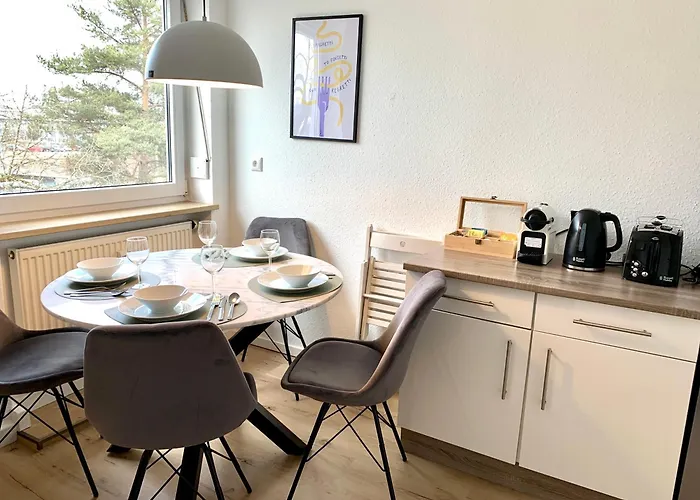 Apartman Modern 2-bedroom Near Messe 2-4 Guests *