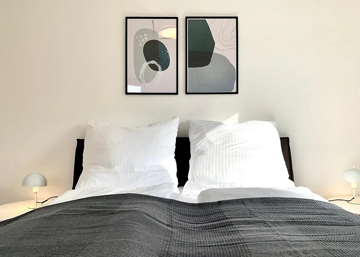 Modern 2-bedroom Near Messe 2-4 Guests 公寓 奥格斯堡