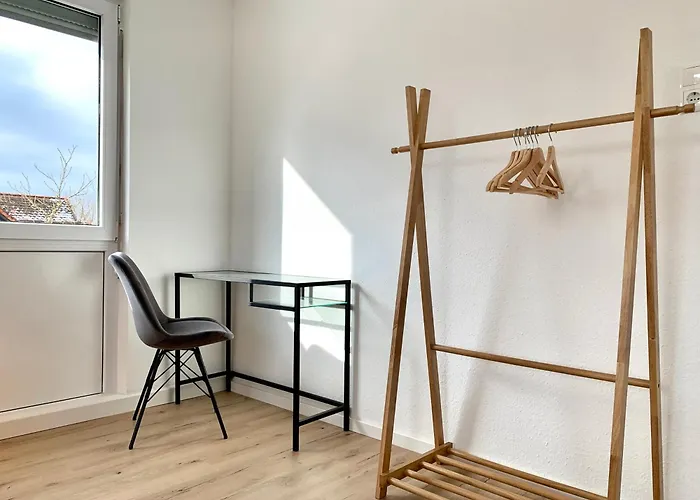 Modern 2-bedroom Near Messe 2-4 Guests